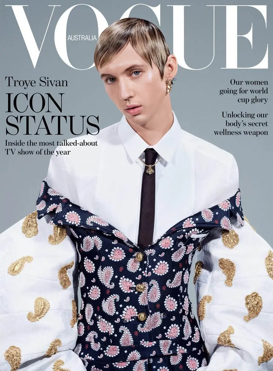 Lily-Rose Depp & Troye Sivan @ VOGUE Australia July 2023