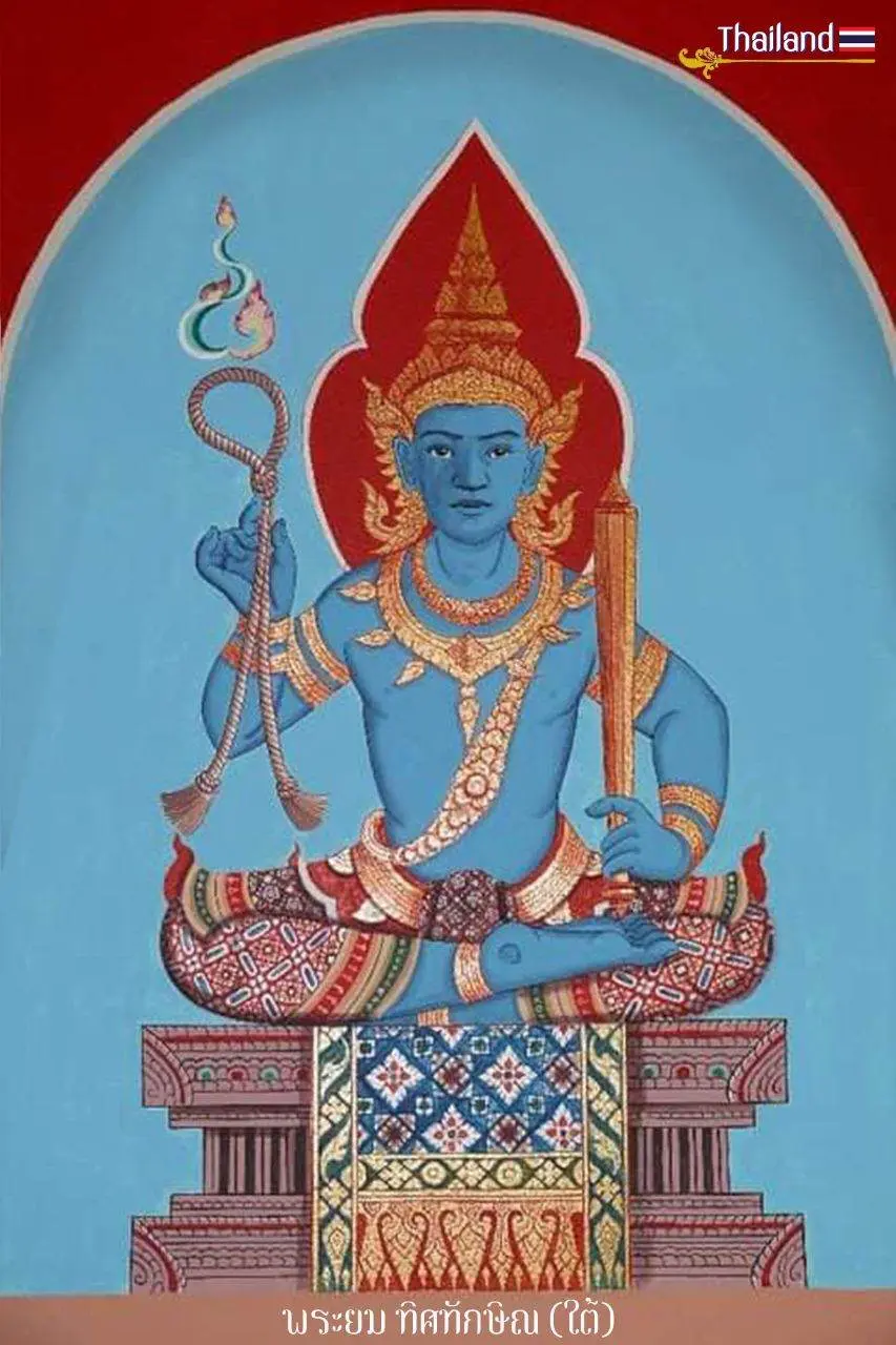 THAILAND 🇹🇭 | Aṣṭadikpāla 🔸 Traditional Thai painting