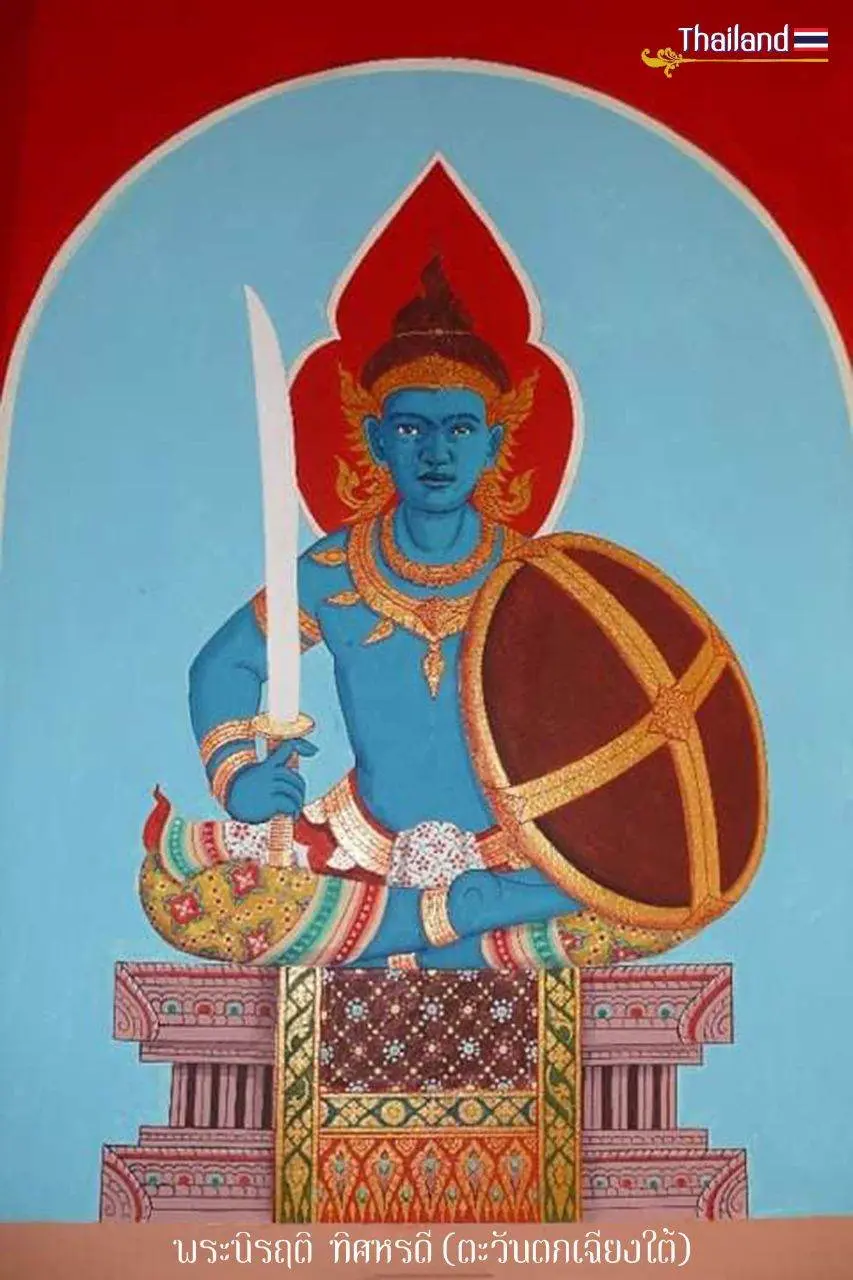THAILAND 🇹🇭 | Aṣṭadikpāla 🔸 Traditional Thai painting