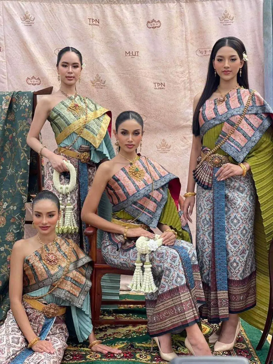 🇹🇭 THAILAND | MISS UNIVERSE THAILAND 2023 Contestants in Thai National Costume (2)