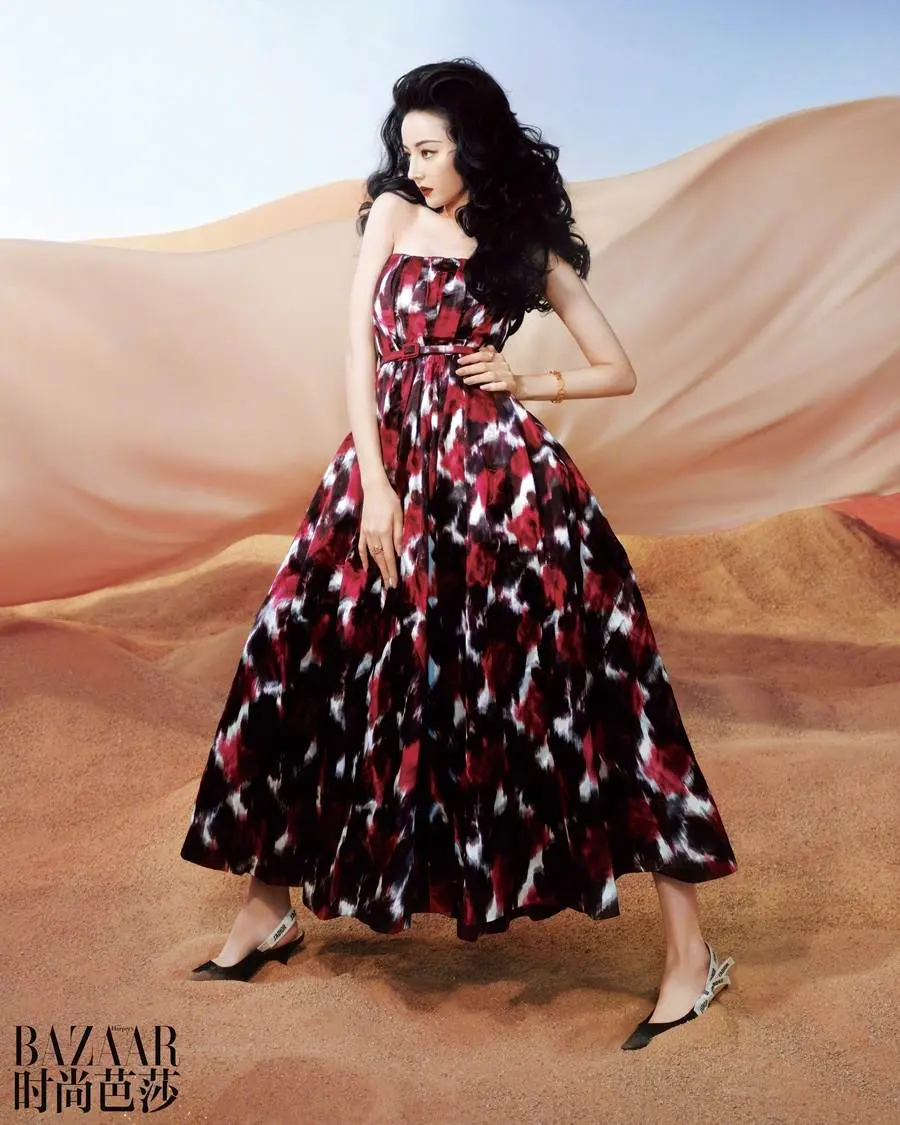 Dilireba @ Harper's BAZAAR China August 2023