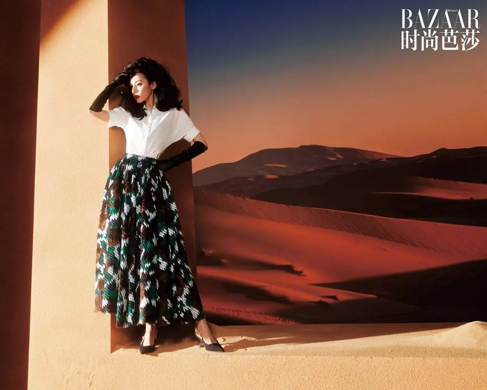 Dilireba @ Harper's BAZAAR China August 2023