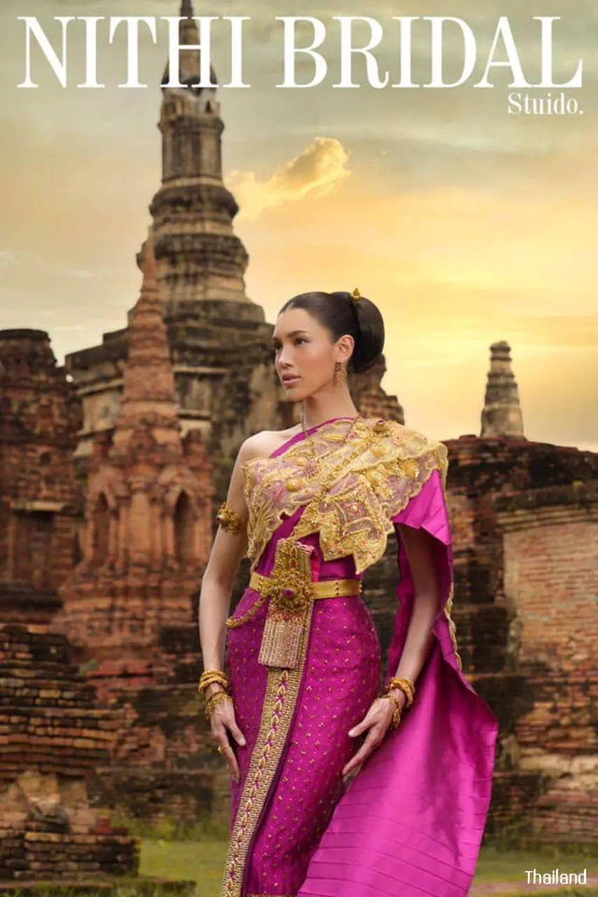 🇹🇭 THAILAND | THAI CHAKKRAPHAT DRESS ✦ Thai national costume