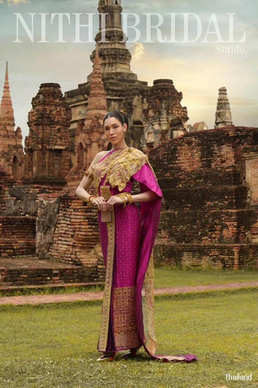 🇹🇭 THAILAND | THAI CHAKKRAPHAT DRESS ✦ Thai national costume