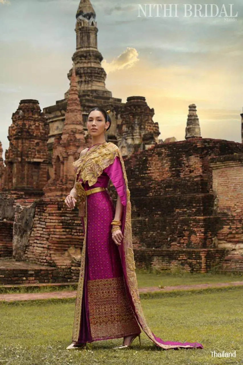 🇹🇭 THAILAND | THAI CHAKKRAPHAT DRESS ✦ Thai national costume