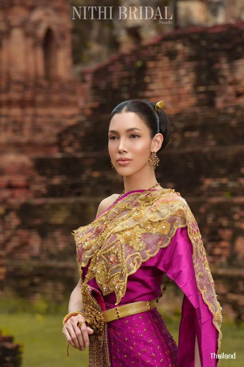 🇹🇭 THAILAND | THAI CHAKKRAPHAT DRESS ✦ Thai national costume