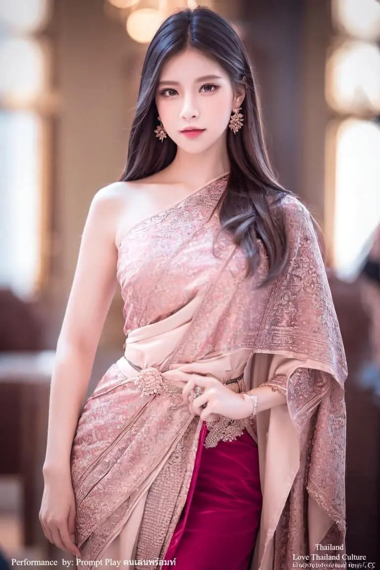 🇹🇭 THAILAND | AI ART ✦ Thai national costume