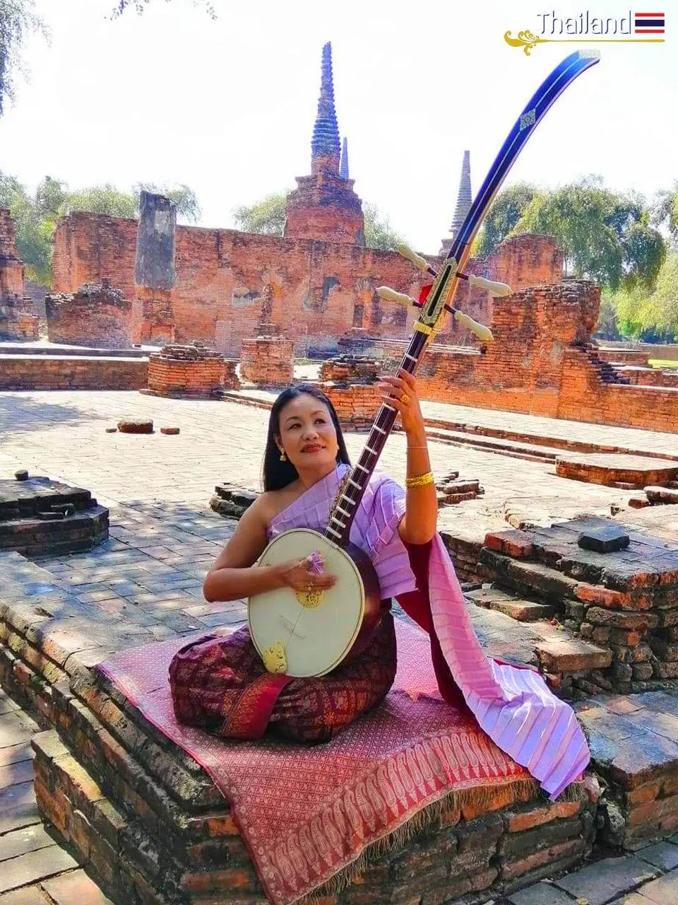 🇹🇭 THAILAND | "krachappi-กระจับปี่" Thai Musical Instrument 🔸