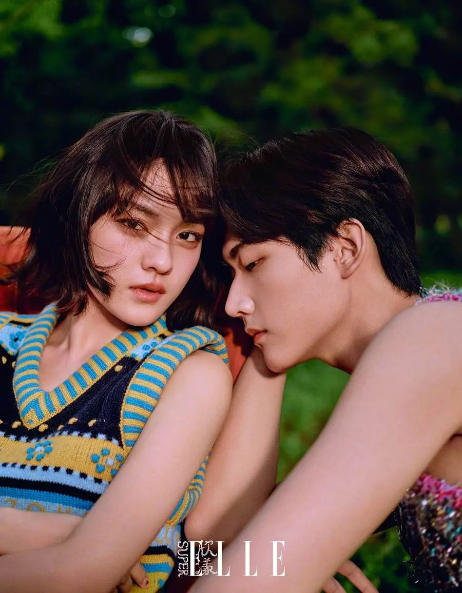 WenQi & Zhou Keyu @ SuperELLE China August 2023