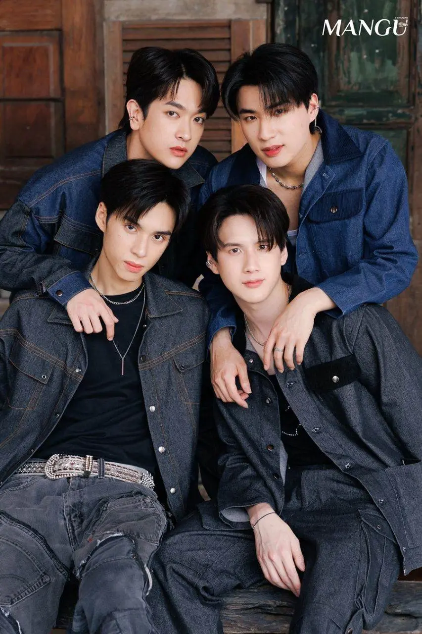 4นักแสดงจาก La Pluie The Series @ ManGu Magazine issue 260 July 2023
