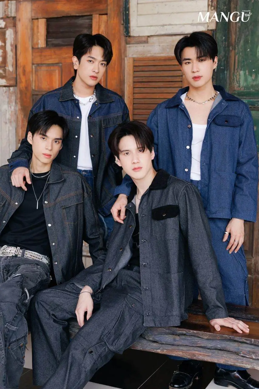 4นักแสดงจาก La Pluie The Series @ ManGu Magazine issue 260 July 2023