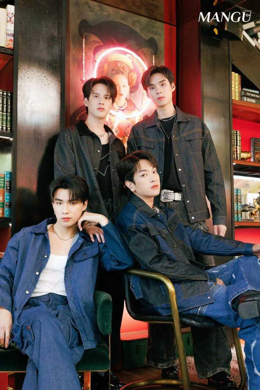 4นักแสดงจาก La Pluie The Series @ ManGu Magazine issue 260 July 2023