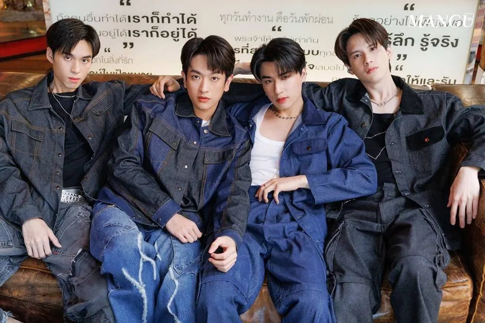 4นักแสดงจาก La Pluie The Series @ ManGu Magazine issue 260 July 2023