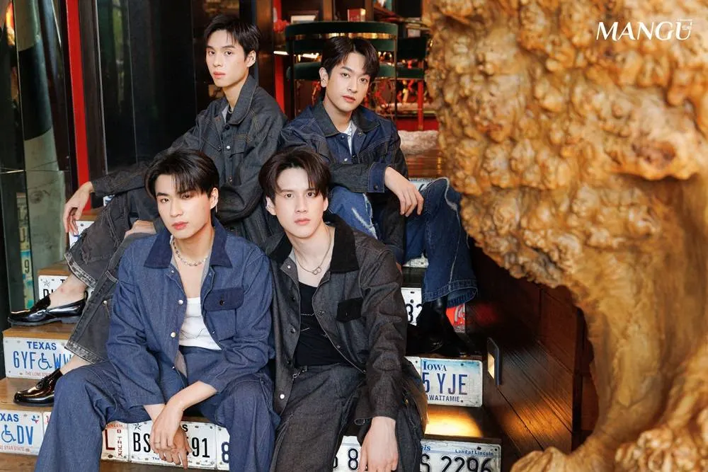 4นักแสดงจาก La Pluie The Series @ ManGu Magazine issue 260 July 2023