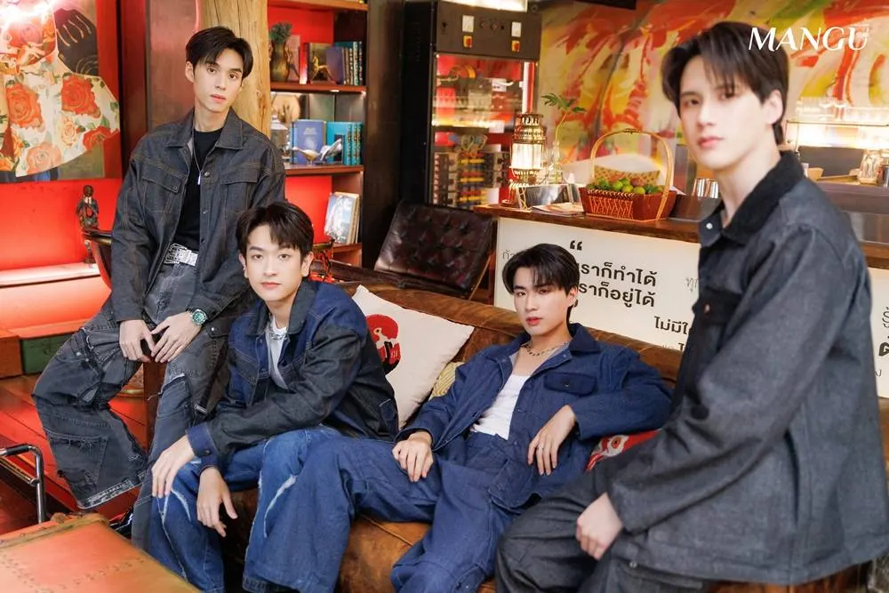 4นักแสดงจาก La Pluie The Series @ ManGu Magazine issue 260 July 2023