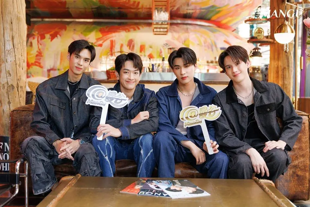 4นักแสดงจาก La Pluie The Series @ ManGu Magazine issue 260 July 2023