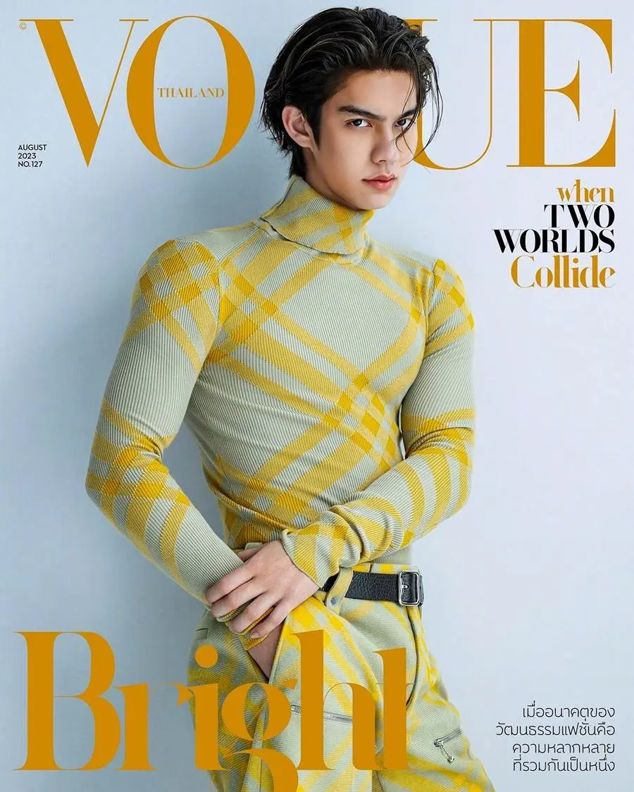ไบร์ท วชิรวิชญ์ @ VOGUE Thailand August 2023