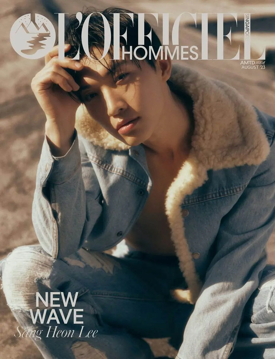 Sang Heon Lee @ L&rsquo;Officiel Hommes Singapore August 2023