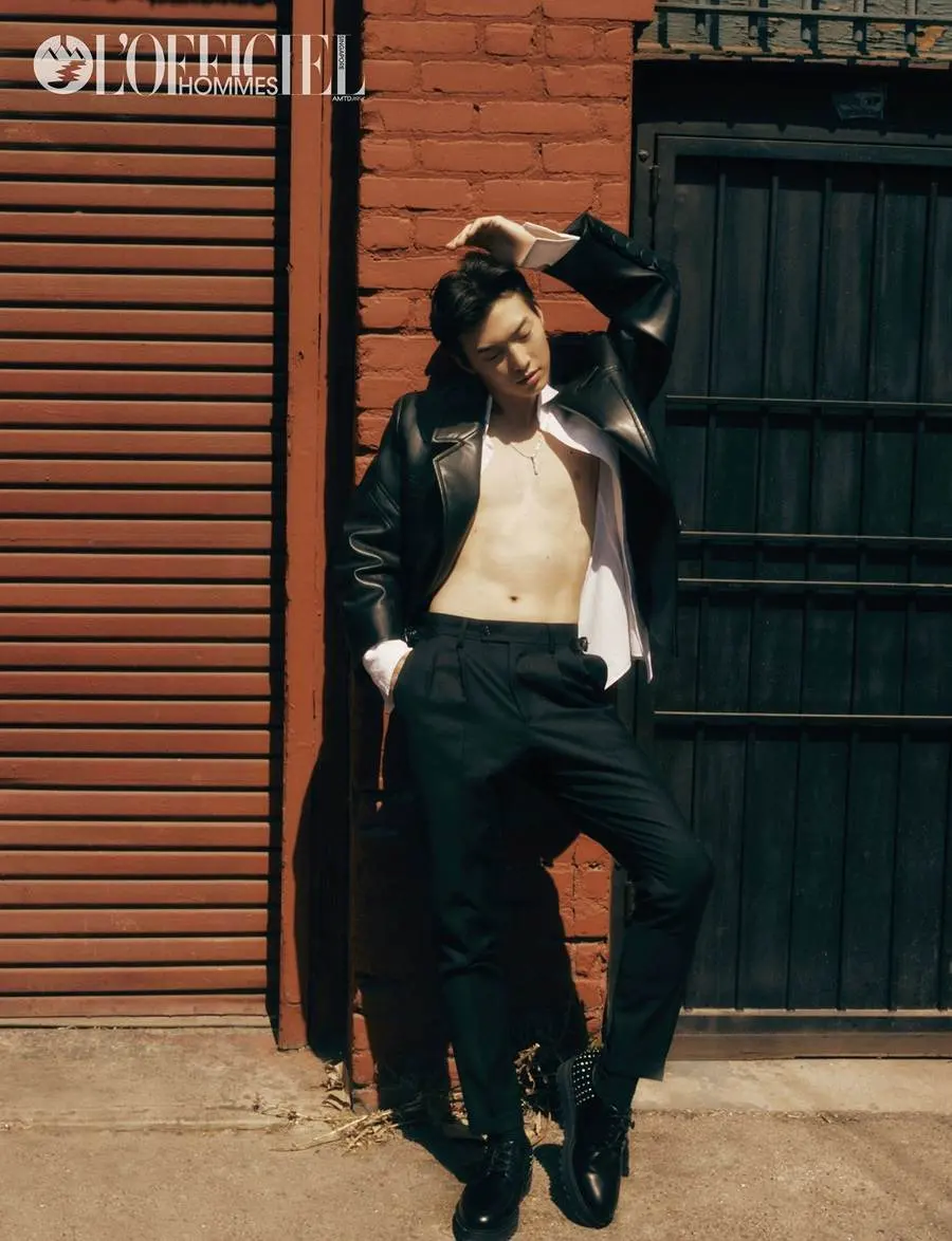 Sang Heon Lee @ L&rsquo;Officiel Hommes Singapore August 2023