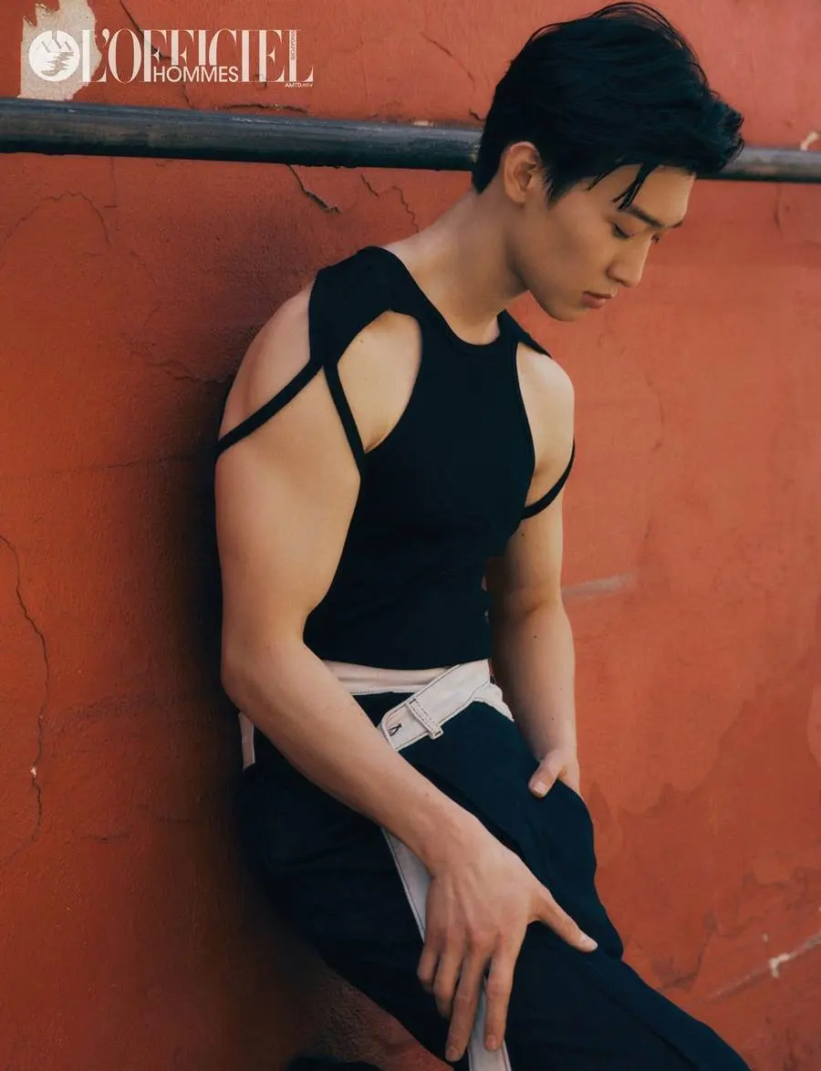 Sang Heon Lee @ L&rsquo;Officiel Hommes Singapore August 2023