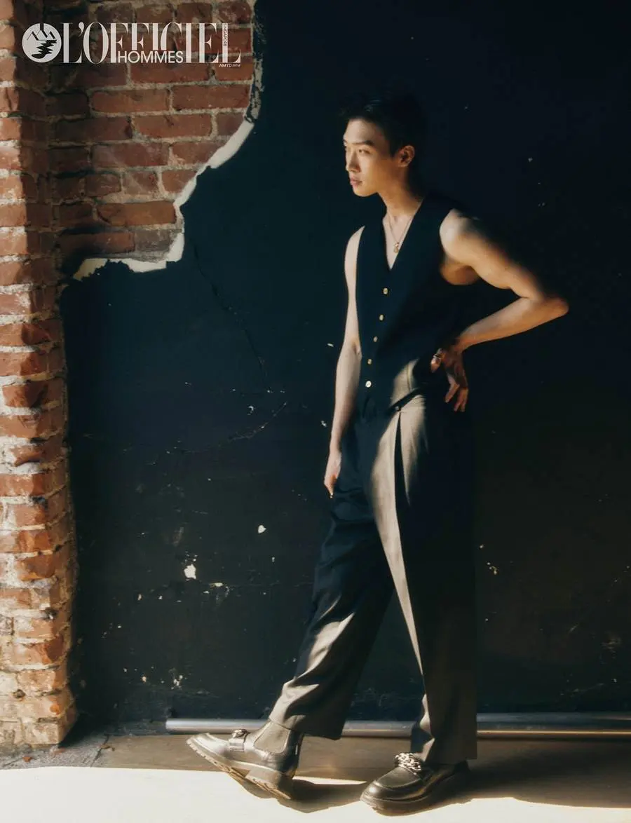 Sang Heon Lee @ L&rsquo;Officiel Hommes Singapore August 2023