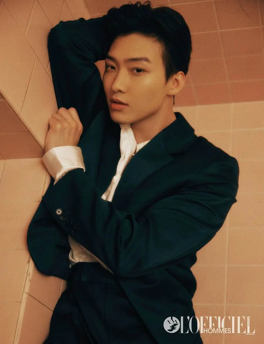 Sang Heon Lee @ L&rsquo;Officiel Hommes Singapore August 2023