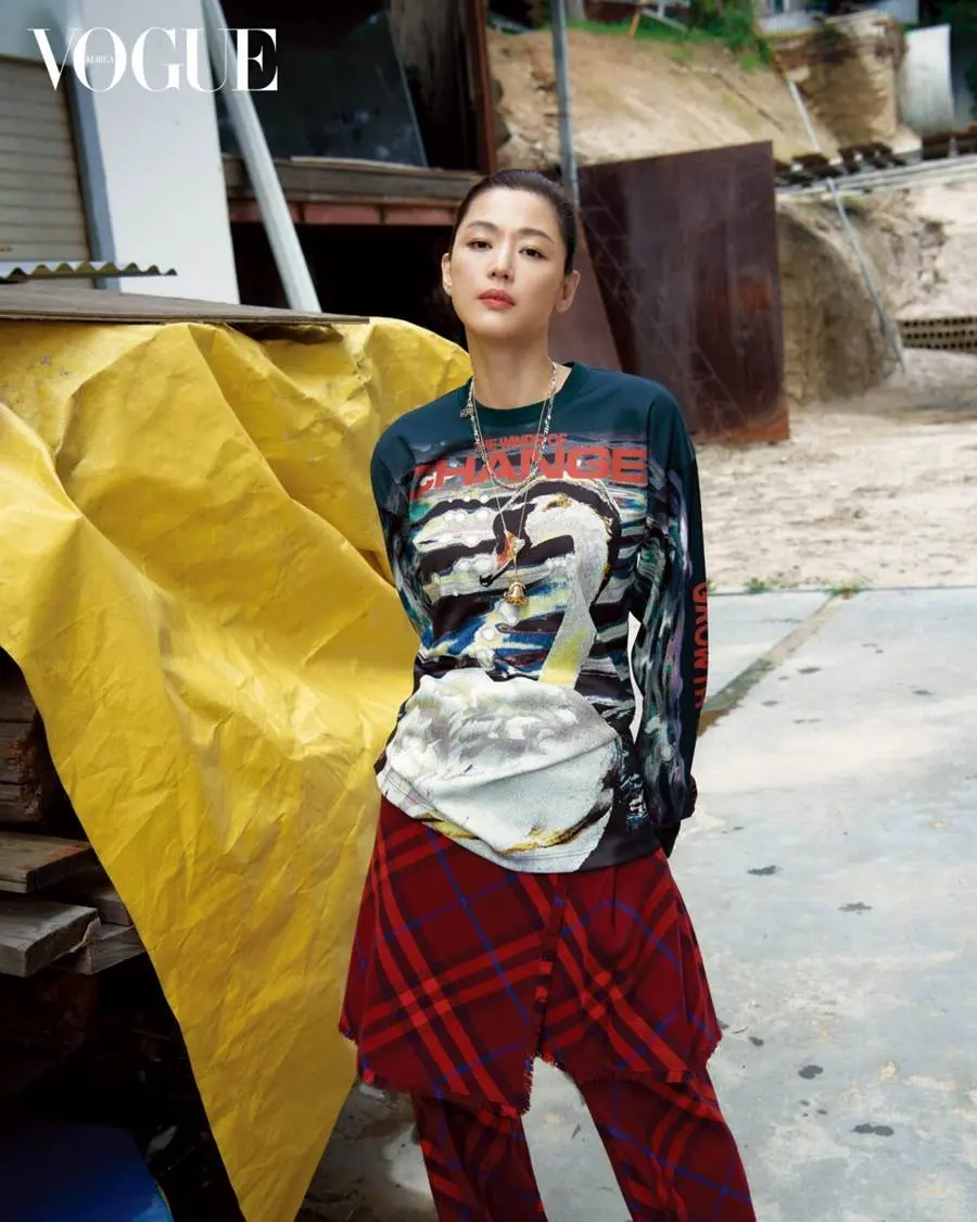 Gianna Jun @ VOGUE Korea August 2023