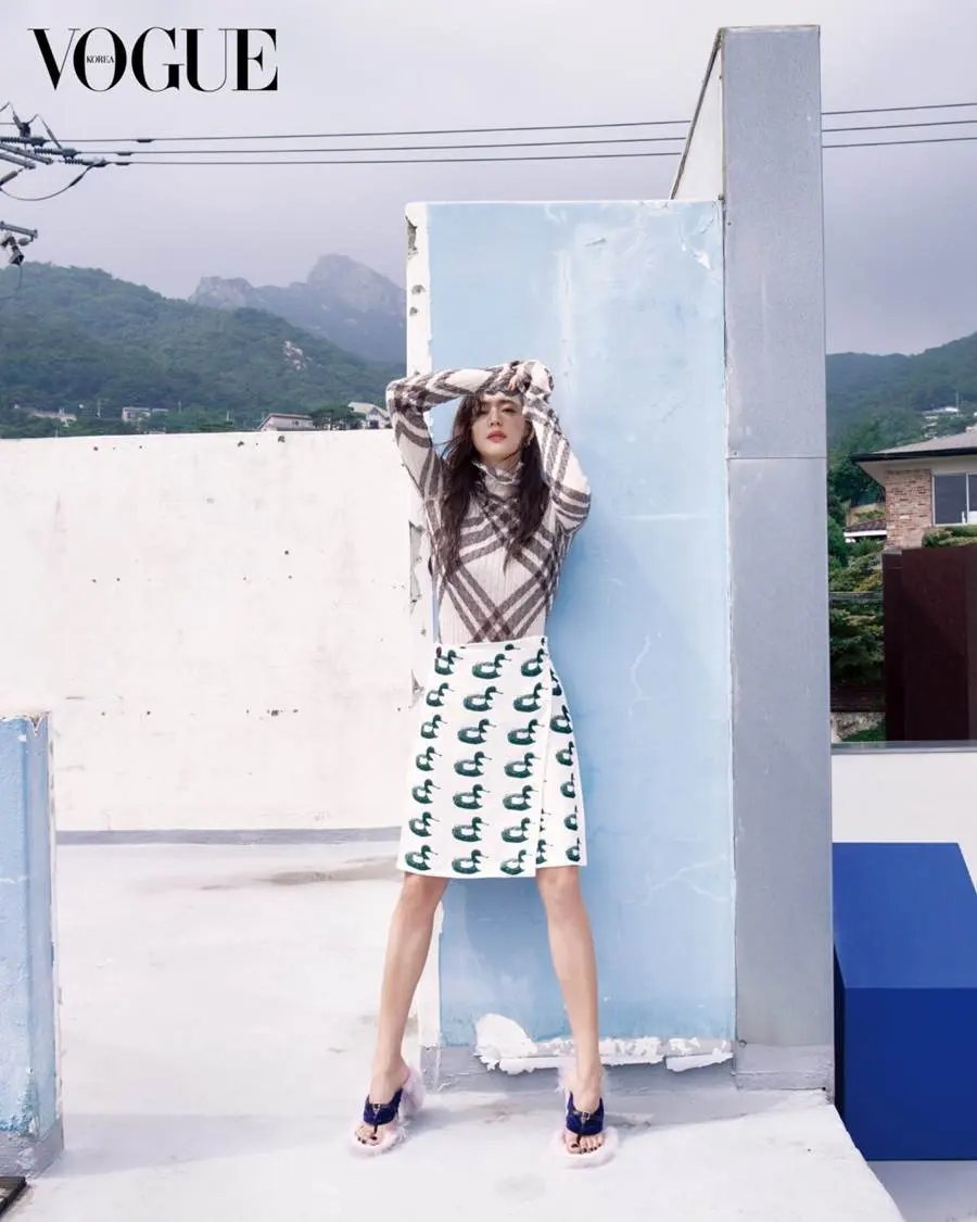 Gianna Jun @ VOGUE Korea August 2023