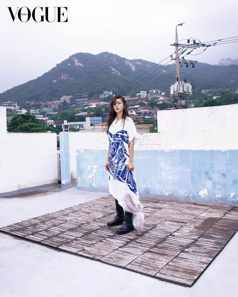 Gianna Jun @ VOGUE Korea August 2023