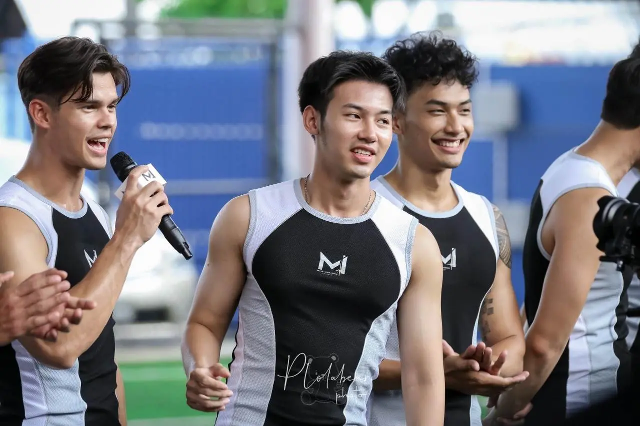 เตะบอลหล่อๆสไตล์หนุ่มๆ Mister International Thailand 2023