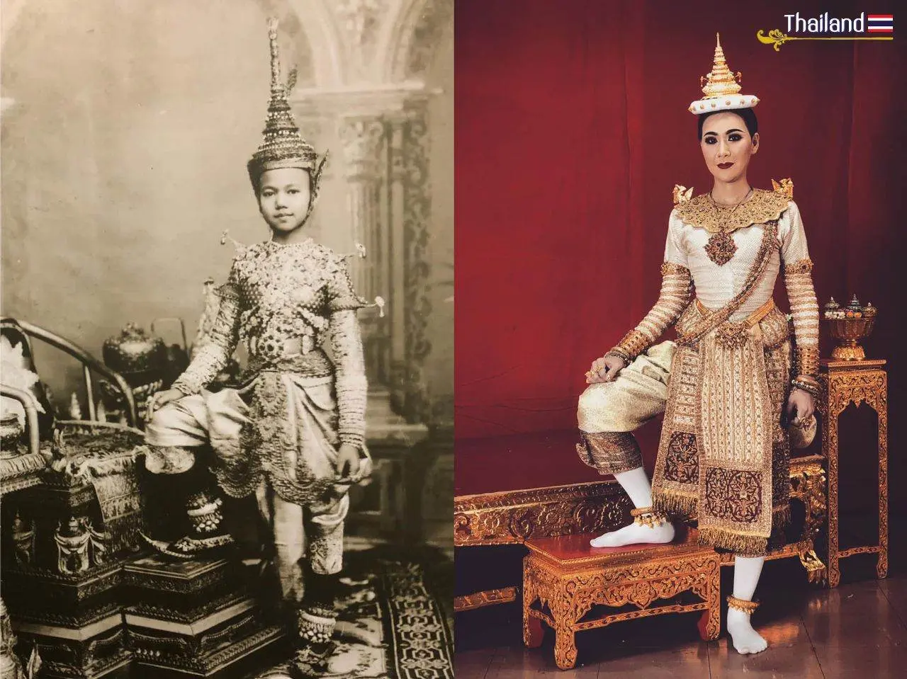 🇹🇭 THAILAND | Siyatra Song Krueng ✦ Thai Dance: I-Nao literary, and The costume of the Sokan ceremony.