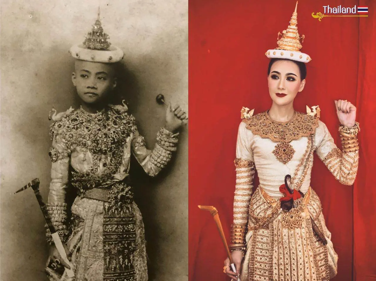 🇹🇭 THAILAND | Siyatra Song Krueng ✦ Thai Dance: I-Nao literary, and The costume of the Sokan ceremony.