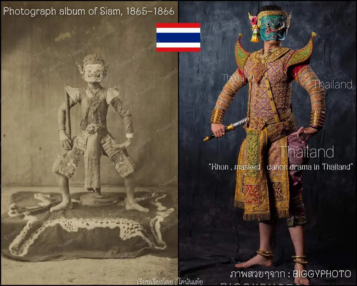 🇹🇭THAILAND: Khon, masked dance drama in Thailand.