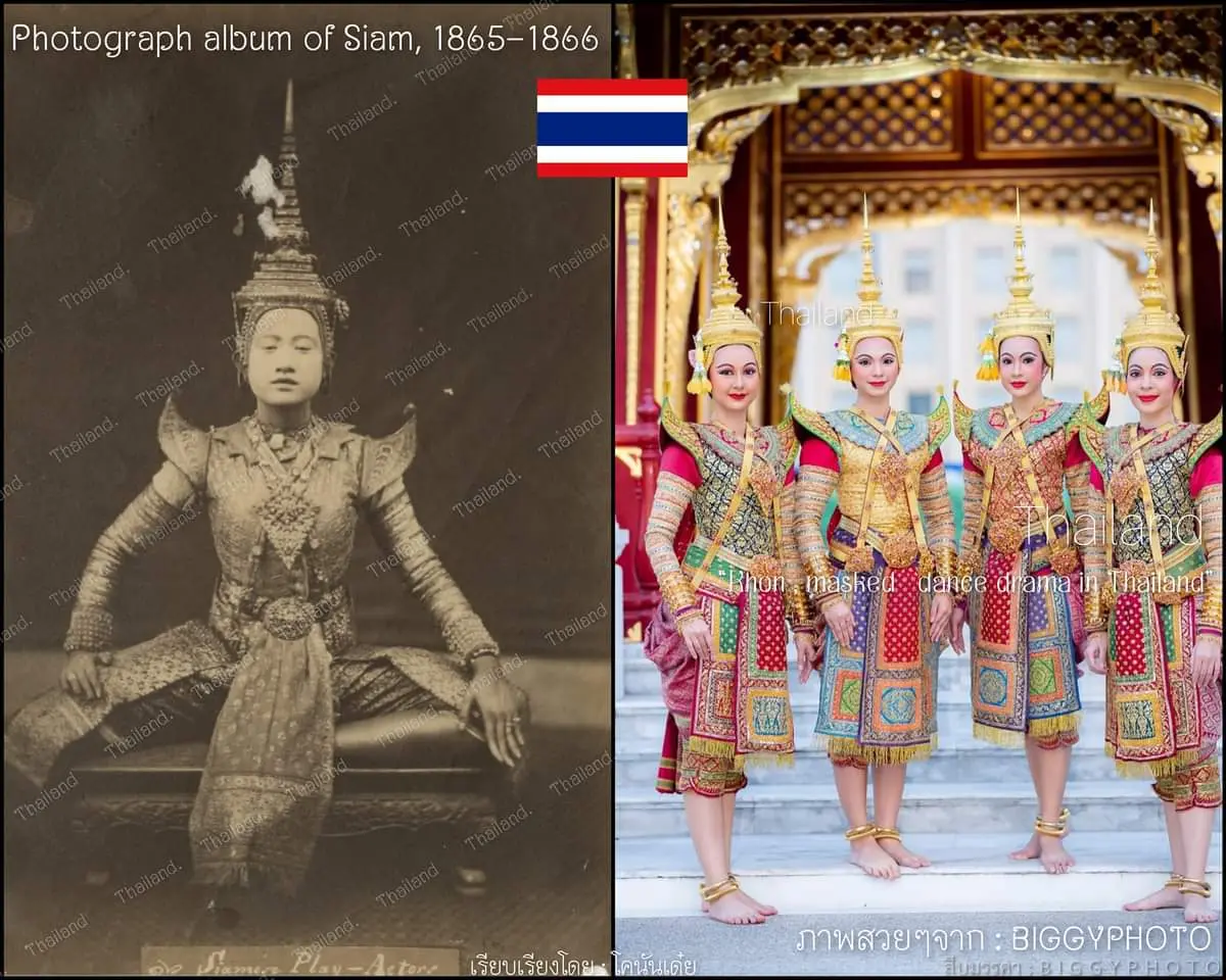🇹🇭THAILAND: Khon, masked dance drama in Thailand.