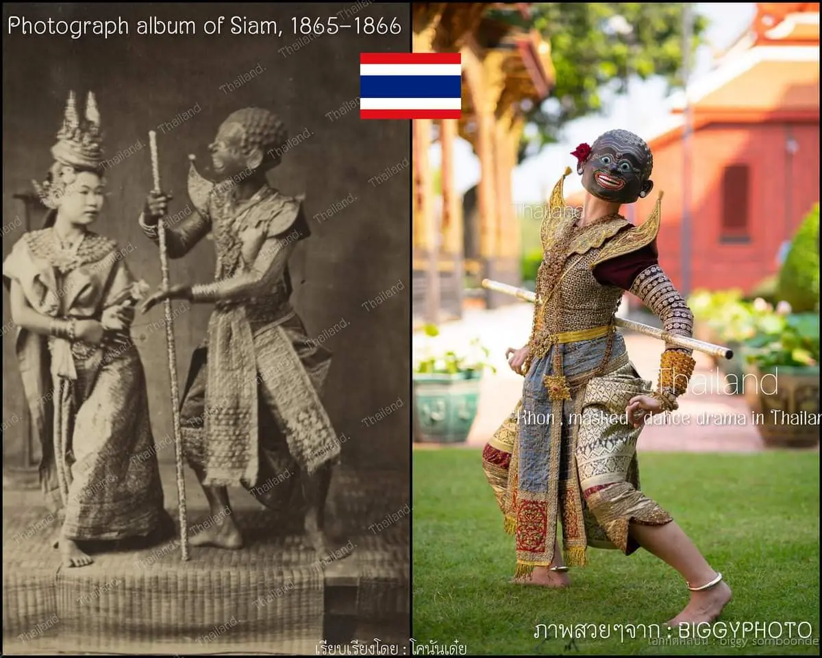 🇹🇭THAILAND: Khon, masked dance drama in Thailand.