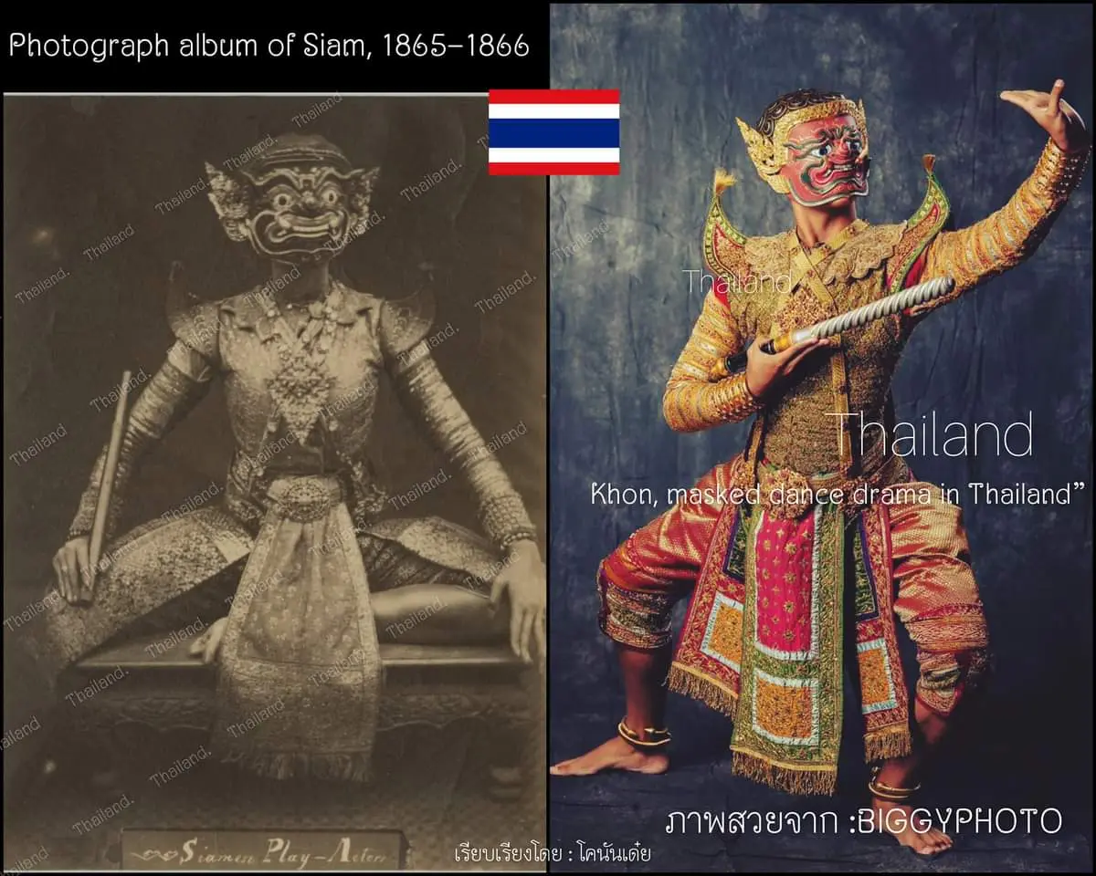 🇹🇭THAILAND: Khon, masked dance drama in Thailand.