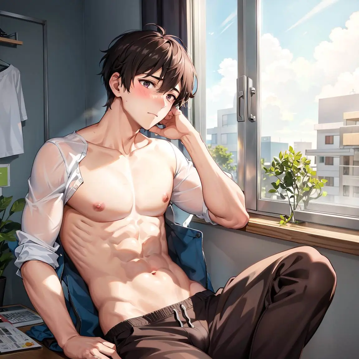 การ์ตูนผู้ชายหล่อเท่ 43