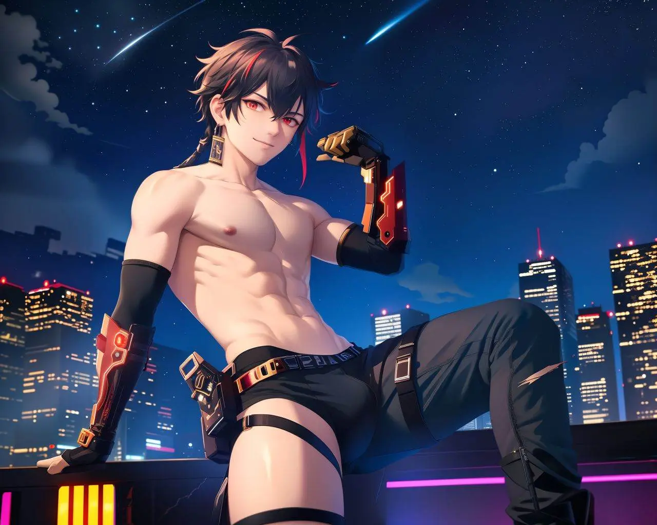 การ์ตูนผู้ชายหล่อเท่ 44