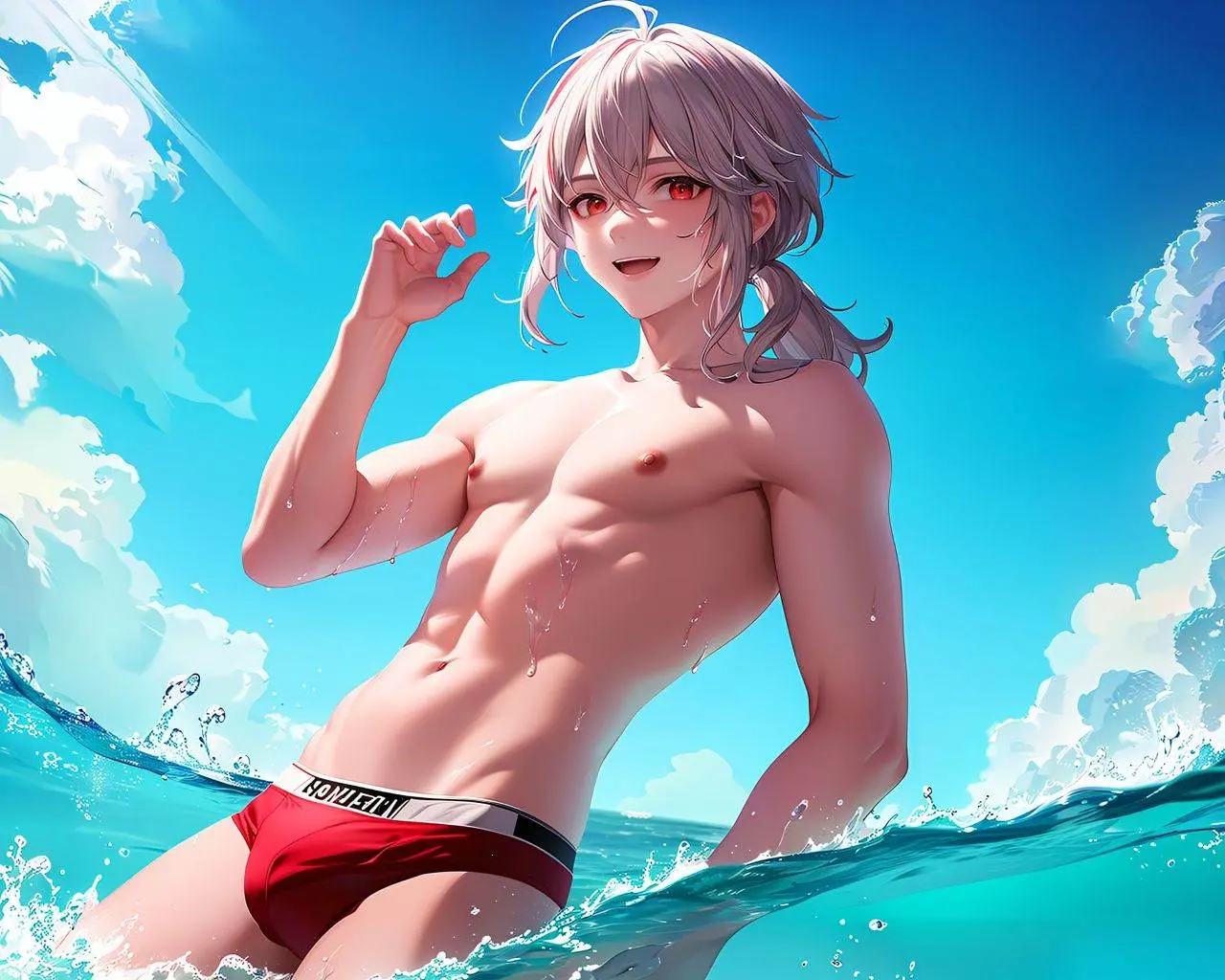 การ์ตูนผู้ชายหล่อเท่ 44