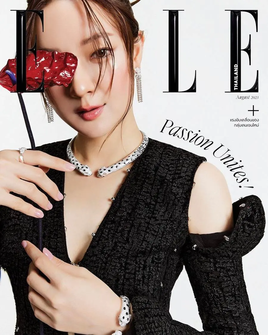 อิ้งค์ วรันธร @ ELLE Thailand August 2023