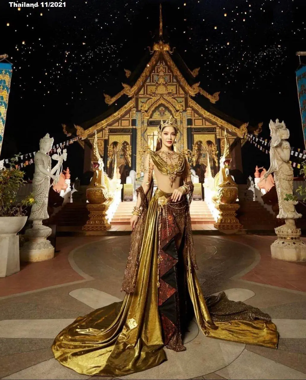 Polfah on Loy Krathong Day 🇹🇭