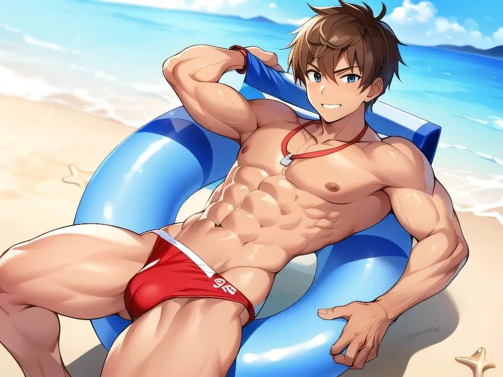 การ์ตูนผู้ชายหล่อเท่ 48