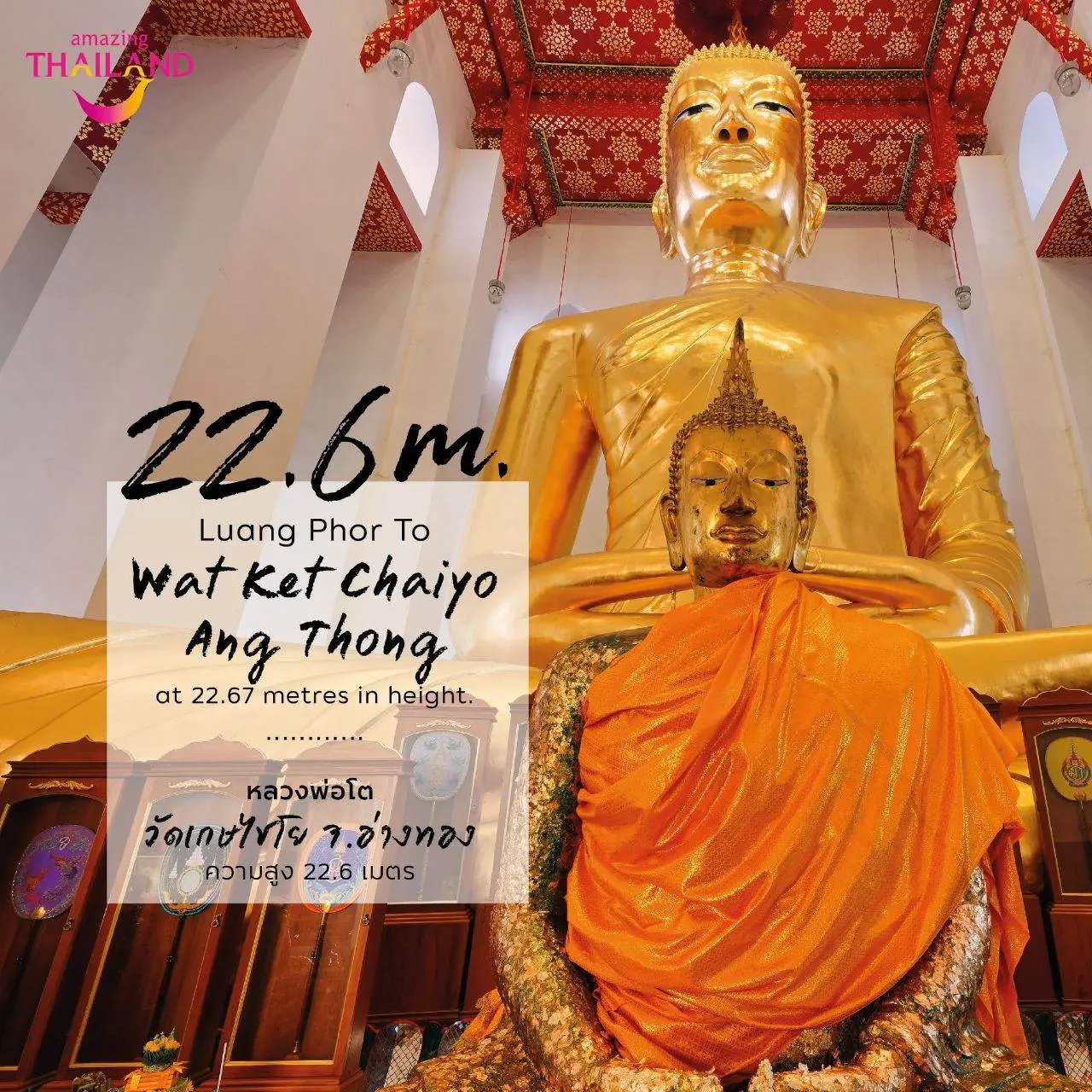 Top Six Biggest Buddha Statues of Thailand in 2020 🇹🇭