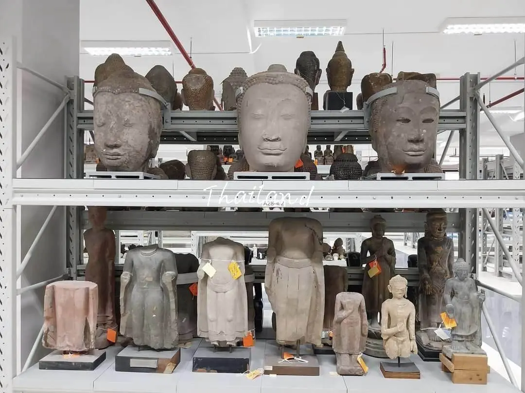 National Museum Storage : คลังพิพิธภัณฑสถานแห่งชาติ กรมศิลปากร 🇹🇭