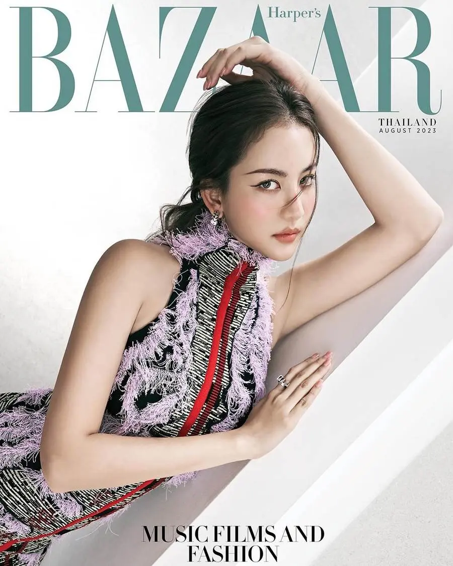 โบว์-เมลดา @ Harper's BAZAAR Thailand August 2023