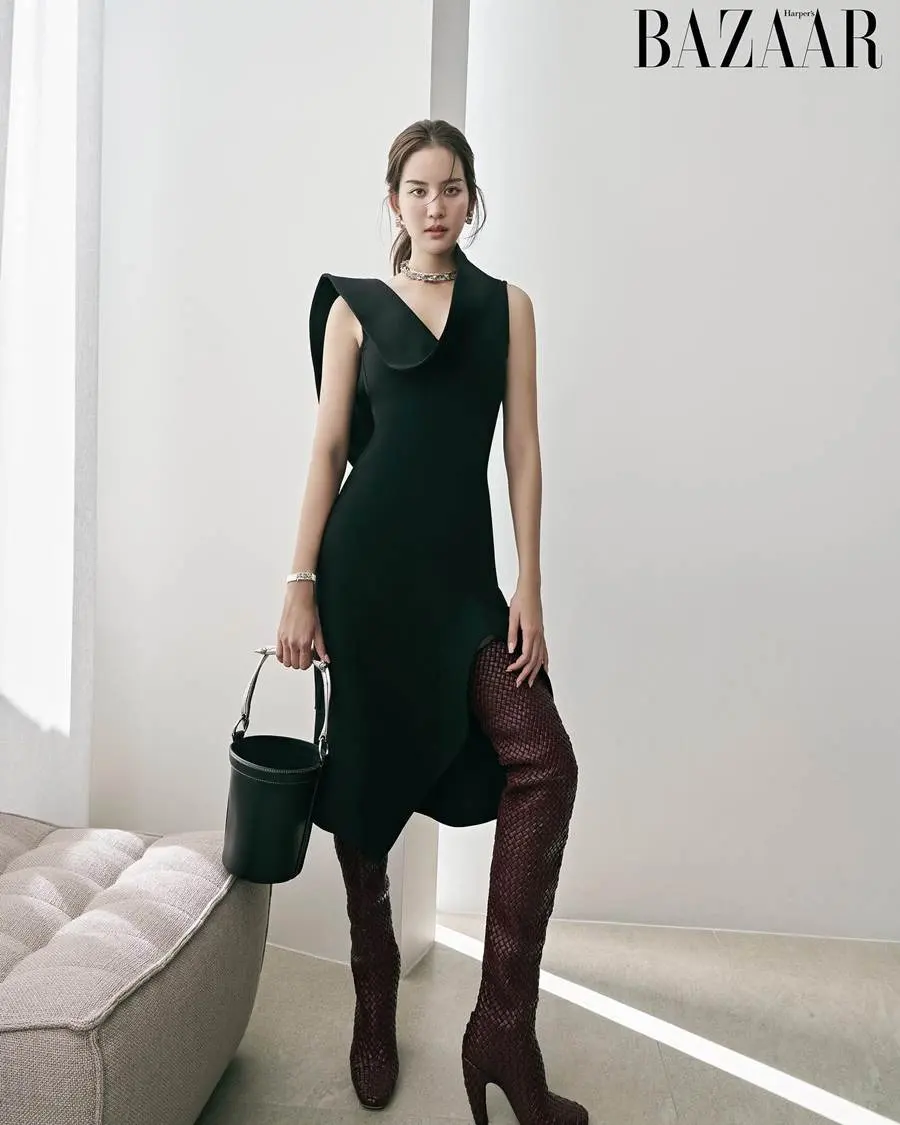 โบว์-เมลดา @ Harper's BAZAAR Thailand August 2023