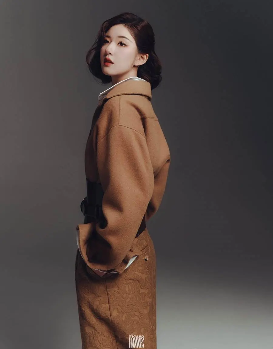 Zhao Lusi @ madame FIGARO Hommes China August 2023