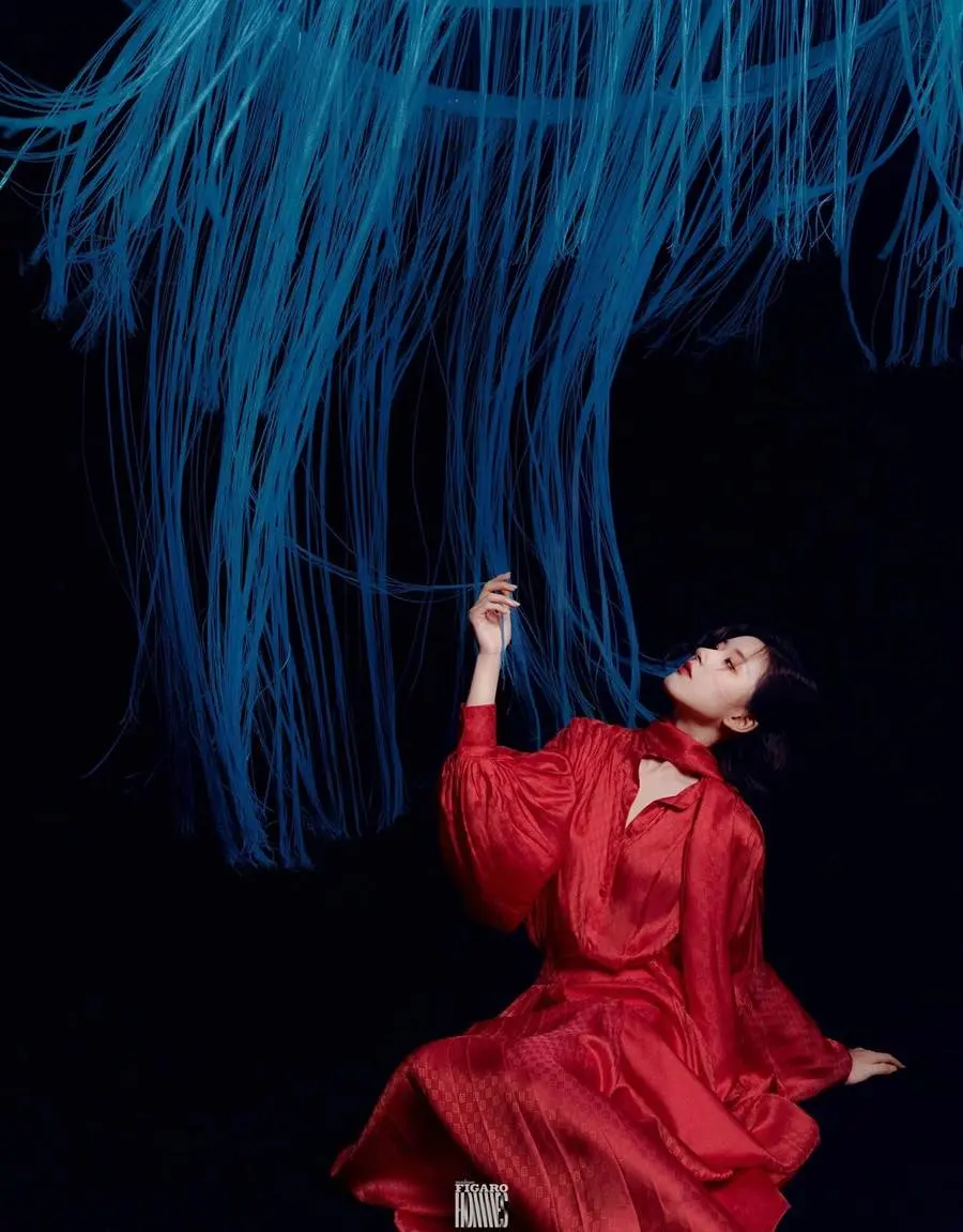 Zhao Lusi @ madame FIGARO Hommes China August 2023