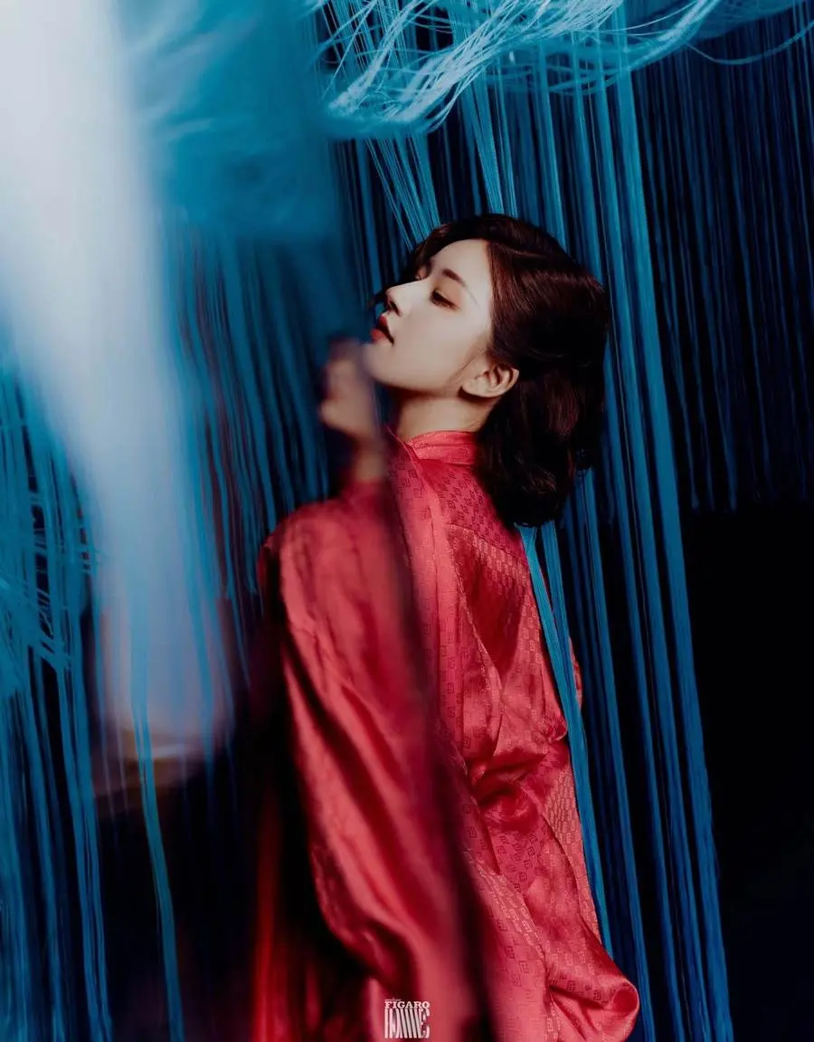 Zhao Lusi @ madame FIGARO Hommes China August 2023