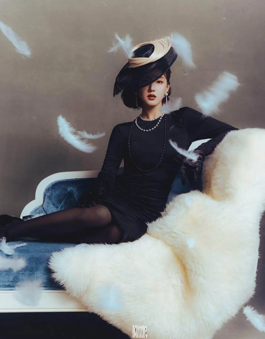 Zhao Lusi @ madame FIGARO Hommes China August 2023